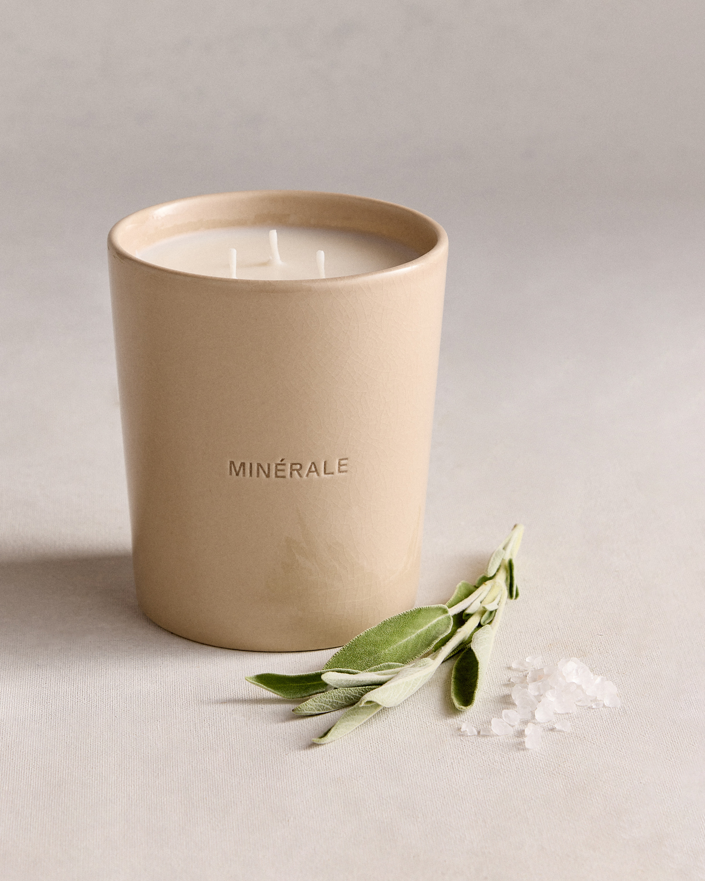 Minérale 3-Wick Luxury Candle