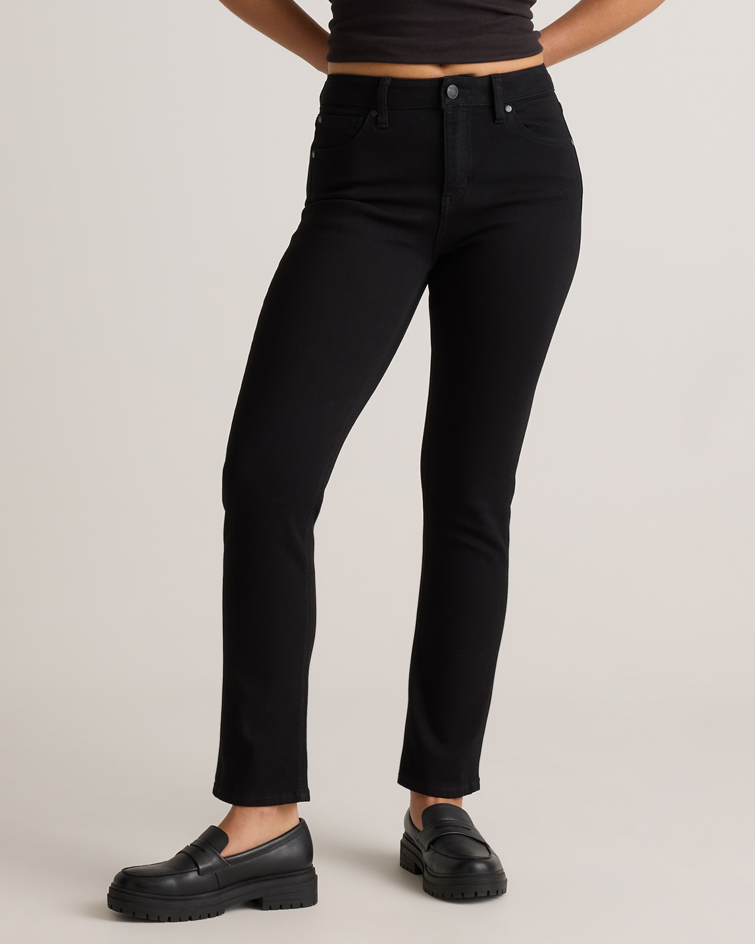 Luna Stretch Slim Straight Jeans