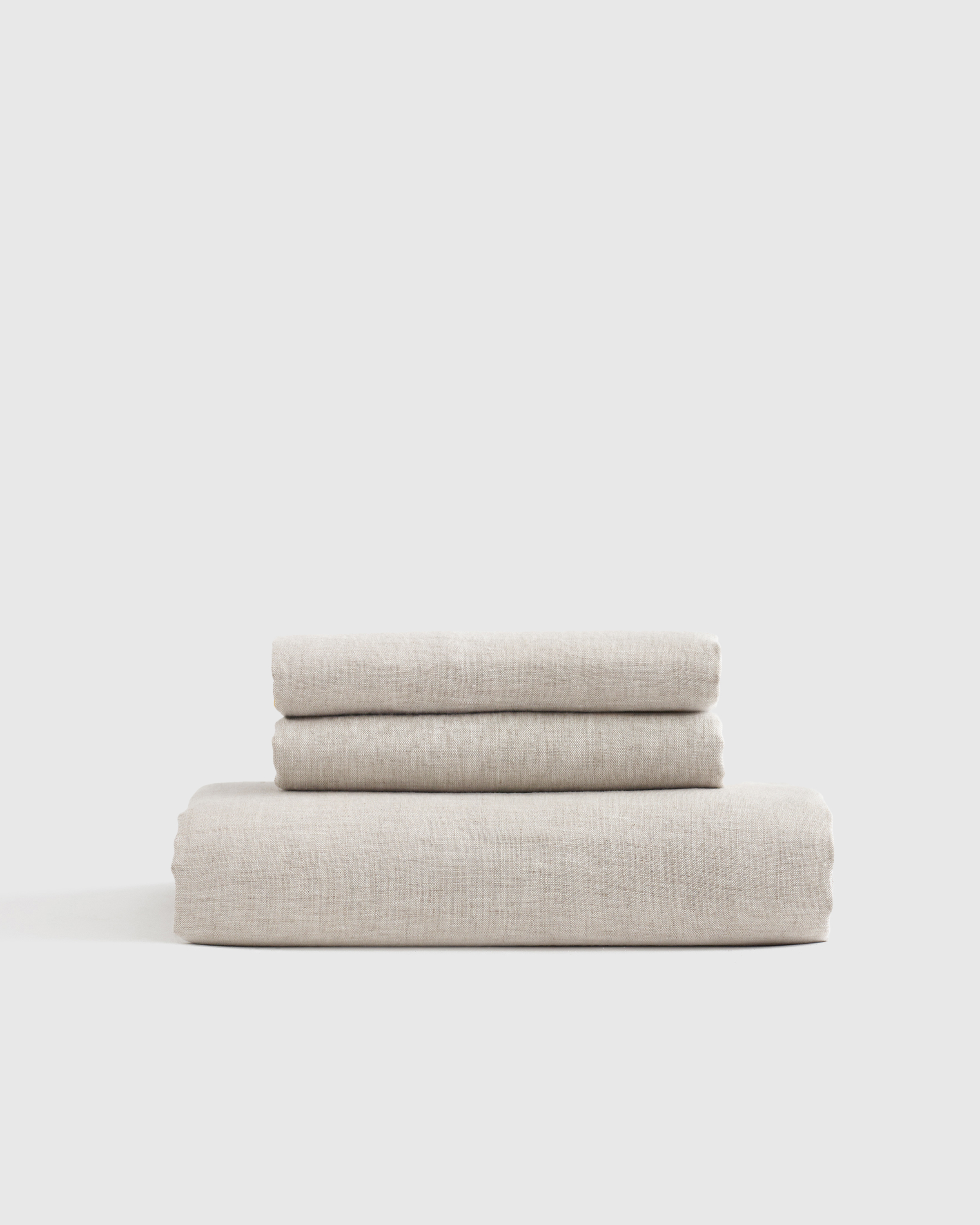 European Linen Chambray Fitted Sheet Set