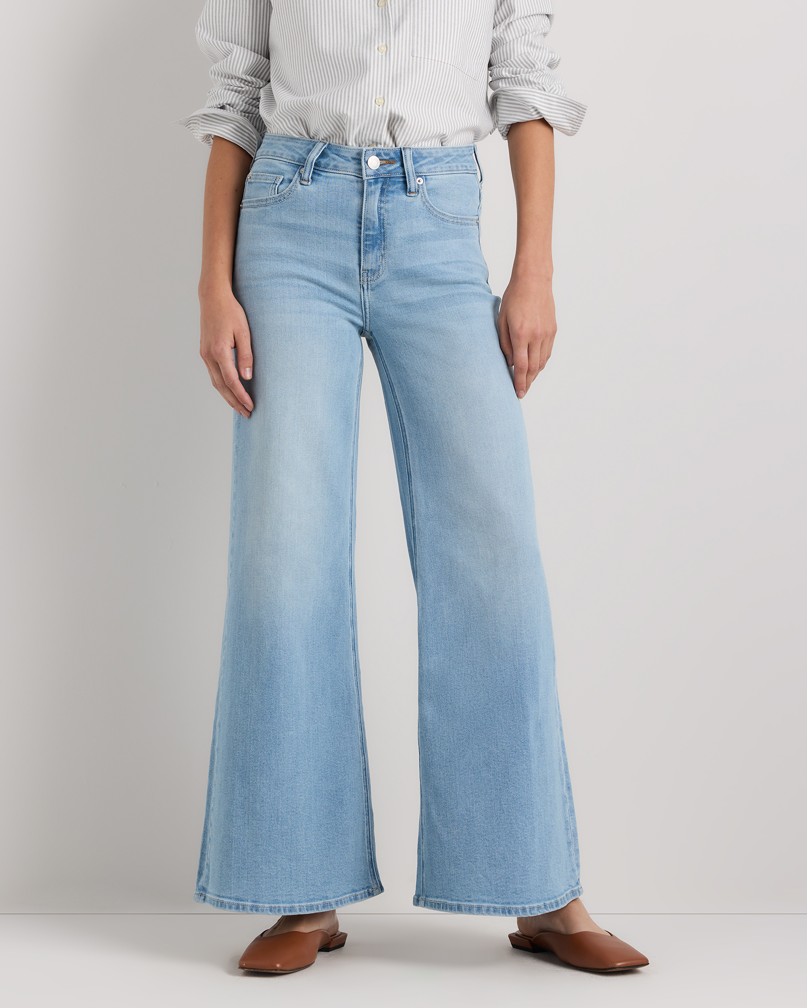 Bella Stretch Palazzo Jeans