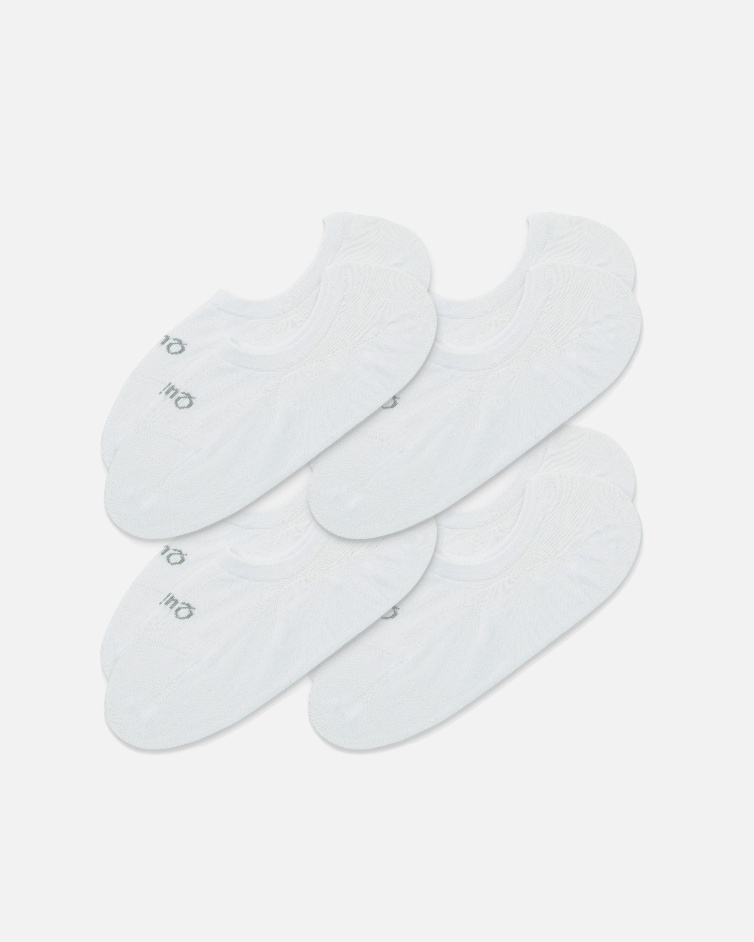 Everyday Lightweight Cotton No-Show Socks (4-pack)